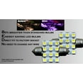thumbnail image 3 of ICBEAMER 2 x Purple 42mm DE3175 DE3022 12-SMD LED Bulbs For Dome Light, 3 of 7
