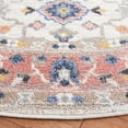 thumbnail image 3 of SAFAVIEH Astoria Tatjana Oriental Area Rug, Ivory/Rust, 6'7" x 6'7" Round, 3 of 8
