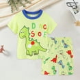thumbnail image 2 of HCNTES Pajama for Boys Short Sets Summer Pjs Kids Toddler Jammies Cotton Excavator Sleepwear Clothes Shirts Set Baby Boy Clothes, 2 of 5