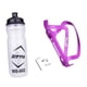 thumbnail image 1 of Portabotellas de agua para bicicleta de montaña con botella, accesorios deportivos, fácil instalación para viajes largos, jaula de aleación de alumini Púrpura, 1 of 8