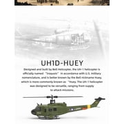 YU Xiang F07 Bell UH-1 Huey RC Helicopter for Adults, 1/34 2.4G 6CH Brushless Direct-Drive Flybarless 6G RTF Aircraft with 3D Stunt Flight & Optical Flow Hovering