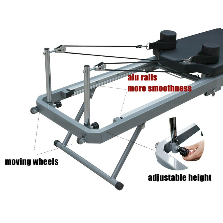  nexace Pilates Reformer Machine ,Foldable Pilates Machine  Equipment for Home : Sports & Outdoors