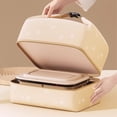 thumbnail image 4 of Insulated Large Capacity Lunch Bag 13.18 In Double Layer Leakproof Roll Top Design Organizer For Hot Cold Meals Snacks Work School Travel Outdoor Picnic Daily Commute Home Lunch Decor Totes, 4 of 6