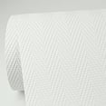 thumbnail image 4 of Brewster Home Fashions Ernst White Chevron Stripe Paintable Wallpaper, 4 of 5