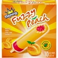 thumbnail image 1 of MAYNARDS Fuzzy Peach Ice Pops, 1 of 8