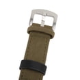 thumbnail image 4 of NFTIGB Men's Vintage PU Leather Strap Quartz Watch Casual Slim Analog Wristwatch (1.5 in / 3.8 cm Dial), Green, 4 of 9