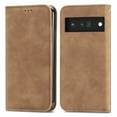 thumbnail image 2 of Nalacover for Google Pixel 6 Pro Wallet Case, Card Slots Holder Magnetic Closure Flip Folio Cover with Kickstand Bracket Luxury PU Leather Soft TPU Shockproof Case for Google Pixel 6 Pro, Brown, 2 of 5