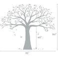 thumbnail image 3 of Family Tree Wall Decal - Brown - 95 w x 80 h Inches - Small, 3 of 3