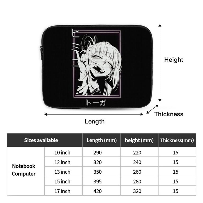 My Hero Academia Himiko Toga Laptop Sleeve Case Shockproof
