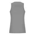 thumbnail image 3 of Gilets pour Hommes pour l'Été Coupe Ample Imprimé Col Rond Gilet Décontracté, Coton Polyester, 1 Pce, 3 of 5
