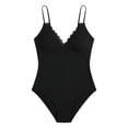 thumbnail image 4 of TGPMGRZ Maternity Bathing Suit UPF 50+ One Piece Women's Maternity Swimwear Pregnancy Swimsuit #01 Black, Size L, 4 of 4