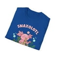 thumbnail image 5 of Snaxolotl, Gildan Unisex Softstyle T-Shirt, Axolotl Graphic Tee, S-3XL, 5 of 5