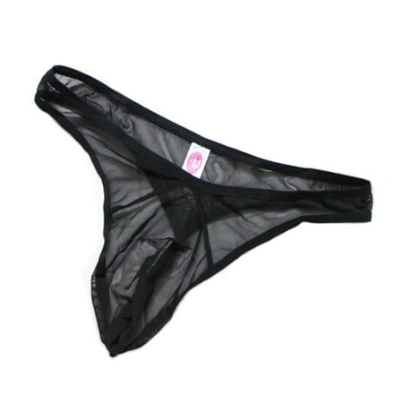 

50pcs Men s Mesh Thong Transprant Underwear Men Briefs Lingerie
