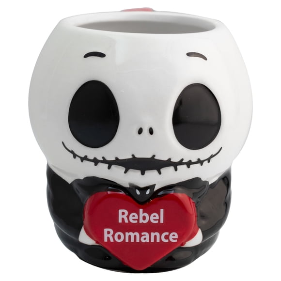 Taza Cerámica 3D Ambient 21 Colección Disney diseño Jack Skellington 384 ml