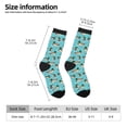 thumbnail image 2 of Logiee Mallard Ducks Swimming In The Lake Print Adult Socks for Men & Women,Calf Socks, Ankle Socks,Boots Socks,Breathable Casual Sock,Unisex Crew Socks, 2 of 6