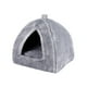 thumbnail image 2 of Cama cueva de felpa para dormir, casa para s inferior impermeable antideslizante, cama para mascotas Gris M Yuyangstore cama cueva de felpa, 2 of 8
