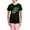 With Pink Camo Pant, variant on CafePress - Shamrocks And Swirls Women's Dark Pajamas - Women's Short Sleeve Print T-Shirt and Pants Dark Cotton Pajama Set