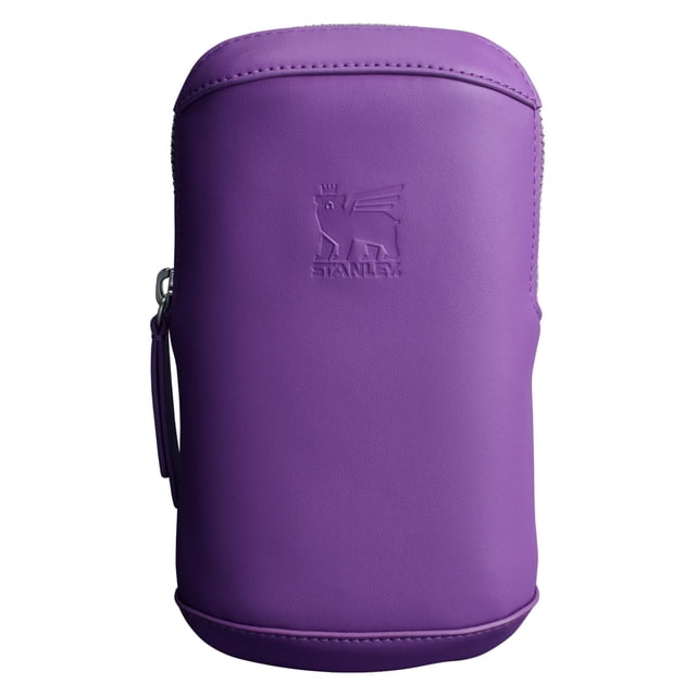 Funda para accesorios STANLEY Cross Bottle Essentials de piel sintética lila