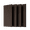 4Pcs, variant on Wood Panels for Wall Slat Wall Panels, Wood Slat Acoustic Panels for Wall and Ceiling - 3D Fluted Sound Absorbing Panel with Three Sides Fully Wrapped on Wood Finish -45.27''X23.62' Walnut