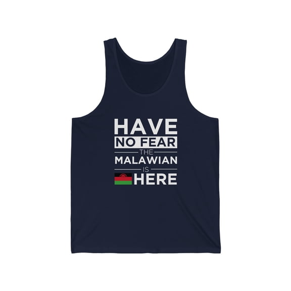Have No Fear The Malawian is here Malawi Pride Unisex Tank Top, XS-2XL