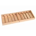 thumbnail image 2 of IFIT Montessori Numbered Spindle Boxes with 45 Spindles (Mini), Montessori Toys Math Materials, 2 of 2