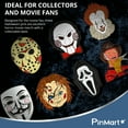 thumbnail image 4 of PinMart's Mysterious Anarchist Halloween Horror Movie Lover Enamel Lapel Pin, 4 of 7