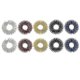 thumbnail image 3 of 10 Pcs Massagers Medicine Massage Ring Reflexology Finger Rings Acupressure Finger Rings Finger Acupressure Massager, 3 of 4