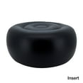 thumbnail image 5 of Saro Lifestyle Simply Solid Indoor/Outdoor Inflatable Ottoman, 5 of 5