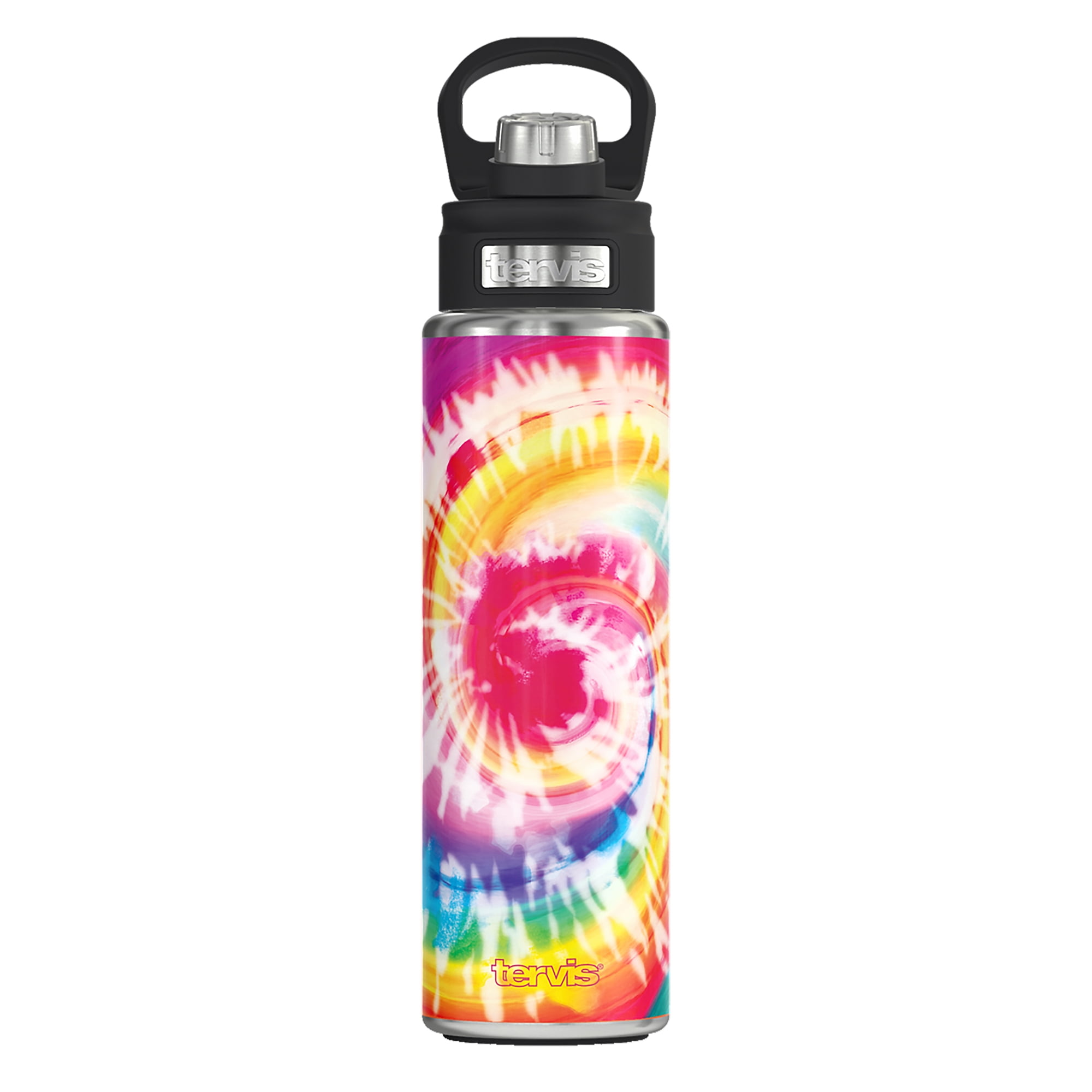 Tervis Triple Walled Snow Cone Tie Dye Insulated Tumbler Cup Keeps Drinks  Cold & Hot, 24oz Wide Mouth Bottle, Stainless Steel - Walmart.com