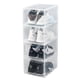 thumbnail image 1 of Shoe Box Stackable 1pcs, Shoe Box Clear Shoe Storage Box Foldable, 1 of 2