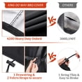 thumbnail image 4 of Waterproof & Dustproof Outdoor Protective Cover, UV Protection For Industrial Equipment, BBQ & Furniture, Durable All-Weather Shield, 4 of 9