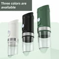 thumbnail image 2 of Portable Electric Espresso Coffee Machine Cordless Heat and Cold Brew 3oz Single Serve Mini Coffee Maker with 3-IN-1 Coffee Powder/N Capsule/DG Capsule 20Bar Pump Pressure Rechargeable 9600mAh Battery, 2 of 8