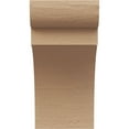 thumbnail image 2 of 5"W x 5"D x 10"H Wide Yorktown Rough Cedar Woodgrain TimberThane Corbel, Primed Tan, 2 of 6