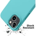 thumbnail image 6 of for iPhone 14 Plus Case, Silicone Shockproof Slim Thin Phone Case for iPhone 14 Plus 6.7 inch （Sky Blue）, 6 of 14