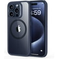 thumbnail image 1 of for iPhone 16 Pro Max Case, Compatible with MagSafe, Shockproof Military-Grade Protection, Magnetic Phone Case for iPhone 16 Pro Max, Classic Hybrid Case (HaloLock), Clear, 1 of 5
