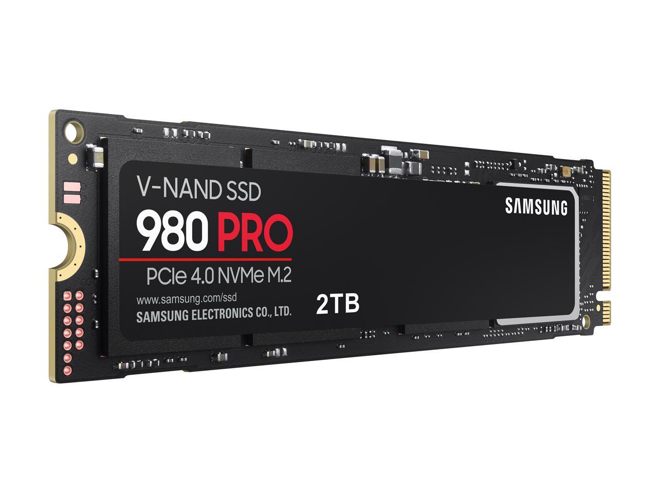 SAMSUNG 980 PRO Series - 2TB PCIe Gen4. X4 NVMe 1.3c - M.2 Internal SSD - MZ-V8P2T0B/AM - image 4 of 6