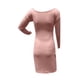 thumbnail image 5 of Vestido Sólido Para Mujer Vestido de Manga Larga Con Cuello en V Mini Vestido Ajustado Odeerbi  ODB112968, 5 of 5