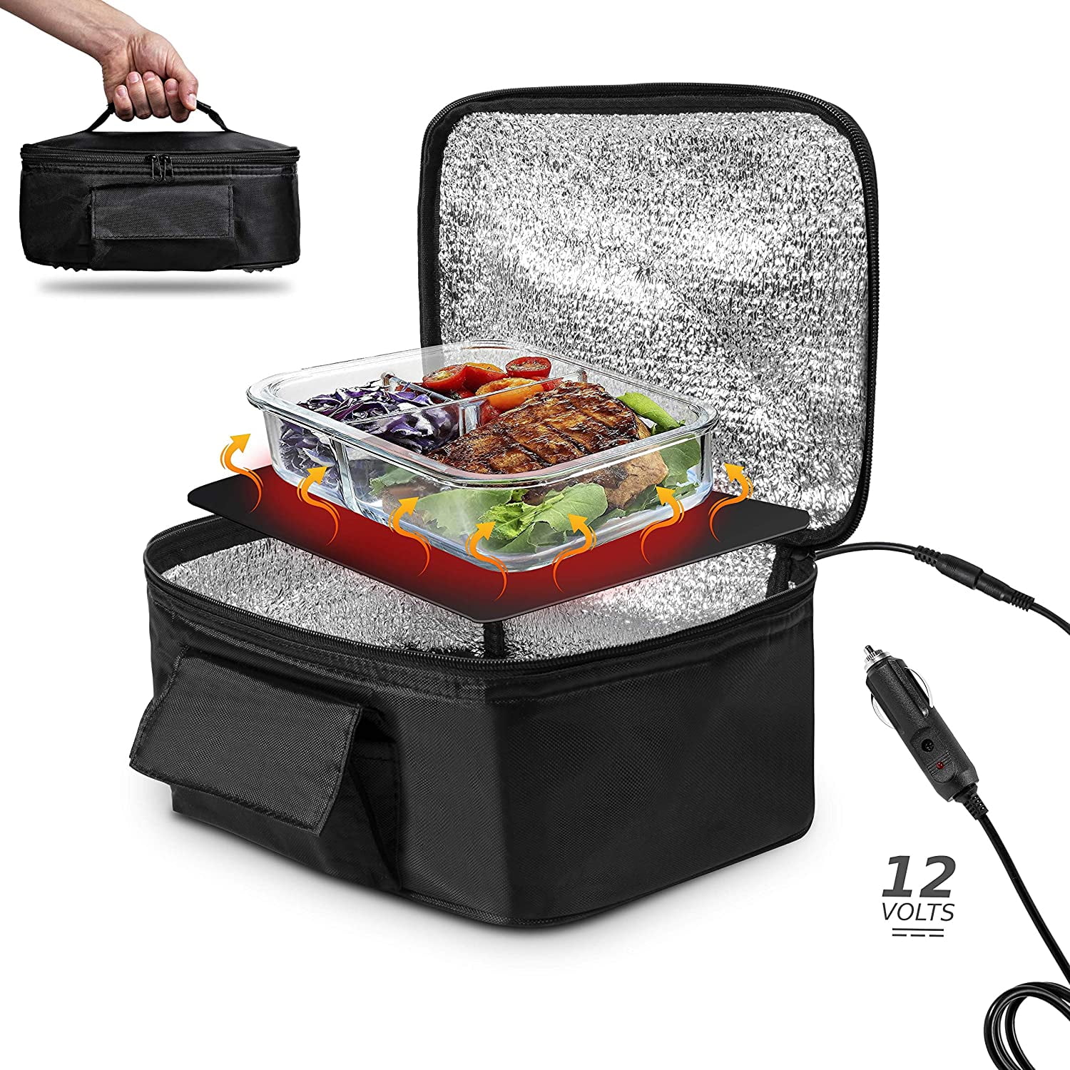 Electric Food Portable Oven Heating Lunch Box 12V Warmer