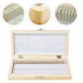 thumbnail image 6 of WASHWEPE Microscope With Slides Wooden Specimen Slide Storage Box Wood Color 1Pcs, 6 of 10