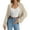 Beige, variant on Women Fashion Knitted Sweater Sun Cardigan Long Sleeve Knitted Cardigan Top