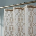 thumbnail image 2 of WARM HOME DESIGNS Linen Modern Shower Curtain 84 Inches Long. GSH Linen 36, 2 of 3