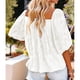 thumbnail image 3 of Top De Verano, Parte Superior De Manga De Soplo De Fibra De Poliéster Amigable Con La Piel, Suave Para La Playa Para La Escuela ANGGREK Otros, 3 of 5