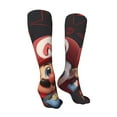 thumbnail image 2 of Sigee Mario Ae Print 20in Socks for Men Women Gifts for Him Boyfriend Teenage Boys Stocking, 2 of 6
