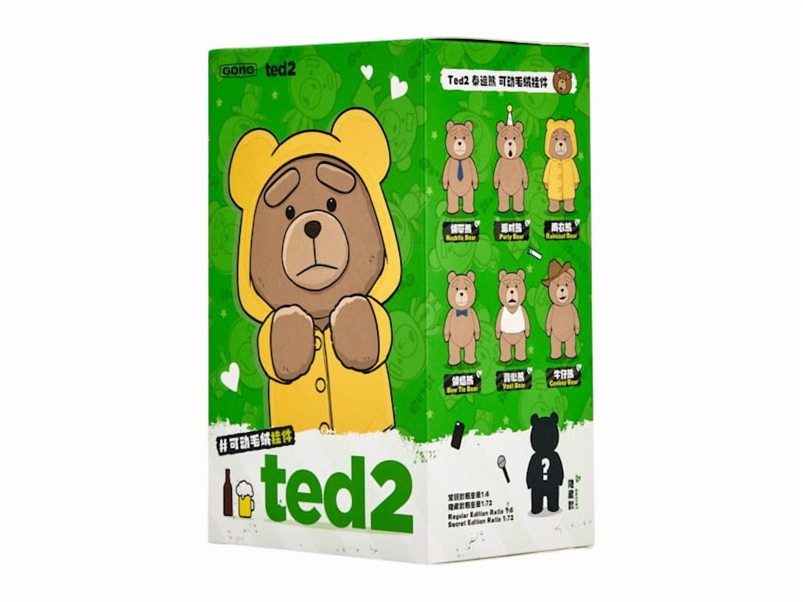Pop Mart Pop Mart Ted2 Teddy Bear Action Plush Pendant Series Single Blind Box, from StockX