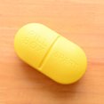 thumbnail image 1 of HEVIRGO 6 Compartments Portable Medicine Case Pill Shaped Tablet Box Organizer Container, 1 of 9