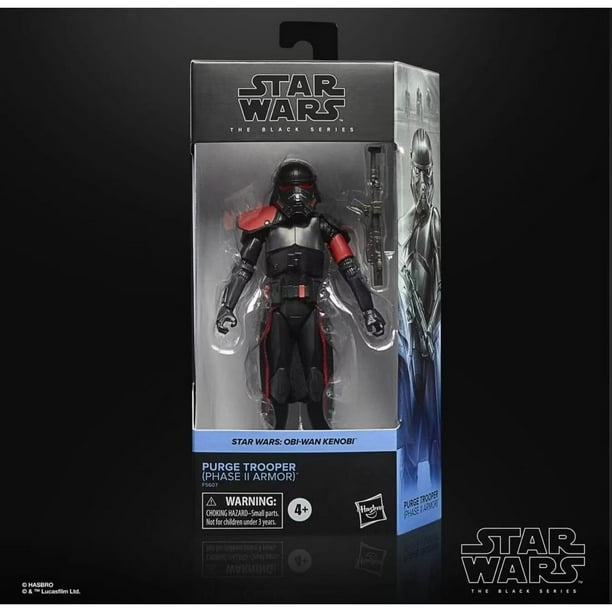 Hasbro-Star VANThe Black Series Figura de acción Colecemballages, Mandalorian New Republic ActivDroid, Dark Trooper, 6quot; zhangmengya LED
