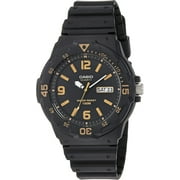 Casio Mens Dive Style Watch, Black/Gold Accents MRW200H-1B3V