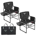 thumbnail image 1 of Silla de camping SUNNYFEEL plegable extragrande con mesa lateral, 1 of 4