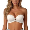 thumbnail image 3 of LILIYA Strapless Bras for Women Plus Size Seamless Tube Top Bralette Comfy Stretchy Stylish Full Coverage Wireless Padded Top Non- Tube Top Bra 2026, 3 of 7