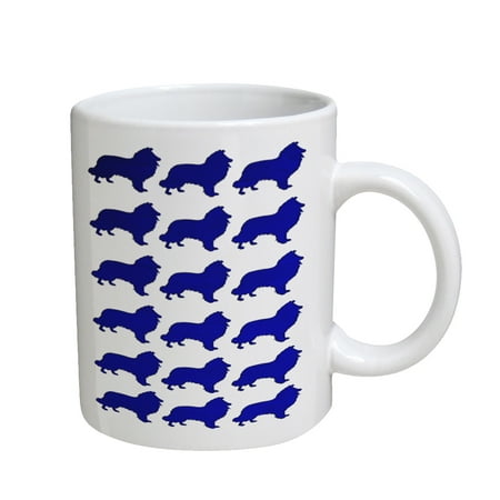 

KuzmarK Coffee Cup Mug 11 Ounce - Collie Dogs